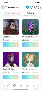 Treasurenft Trade & Earn NFTs 5